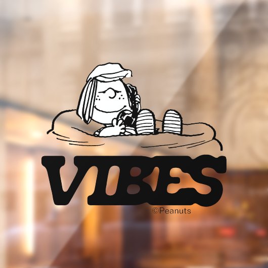 Peanuts | pepermunt Patty Vibes Raamsticker (Vel 2)