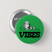 Peanuts | pepermunt Patty Vibes Ronde Button 5,7 Cm (Voorkant /achterkant)
