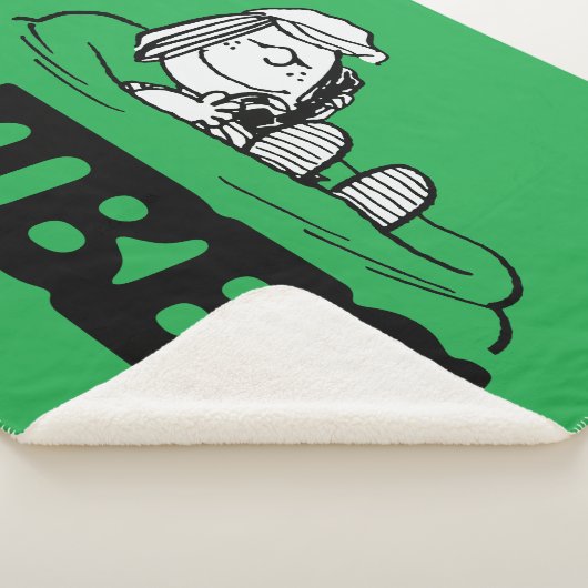 Peanuts | pepermunt Patty Vibes Sherpa Deken (3/4)