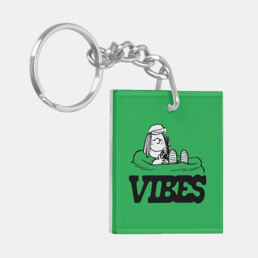 Peanuts | pepermunt Patty Vibes Sleutelhanger (Voorkant Links)