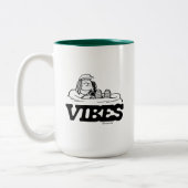 Peanuts | pepermunt Patty Vibes Tweekleurige Koffiemok (Links)