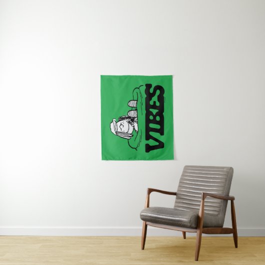 Peanuts | pepermunt Patty Vibes Wandkleed (In situ)