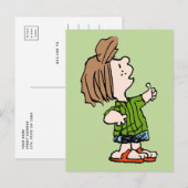 Peanuts | pepermuntpatty duimen omhoog briefkaart (Voorkant / Achterkant)
