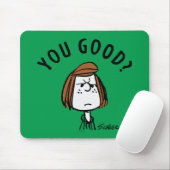Peanuts | Peppermint Patty Ben je goed? Muismat (Met muis)