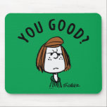 Peanuts | Peppermint Patty Ben je goed? Muismat<br><div class="desc">Bekijk dit leuke Peanuts-ontwerp met Peppermint Patty.</div>