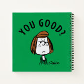 Peanuts | Peppermint Patty Ben je goed? Notitieboek (Achterkant)