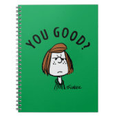 Peanuts | Peppermint Patty Ben je goed? Notitieboek (Voorkant)