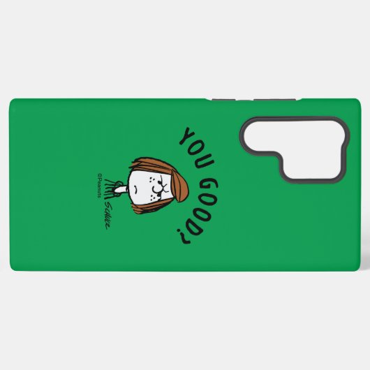 Peanuts | Peppermint Patty Ben je goed? Samsung Galaxy Hoesje (Achterkant horizontaal)