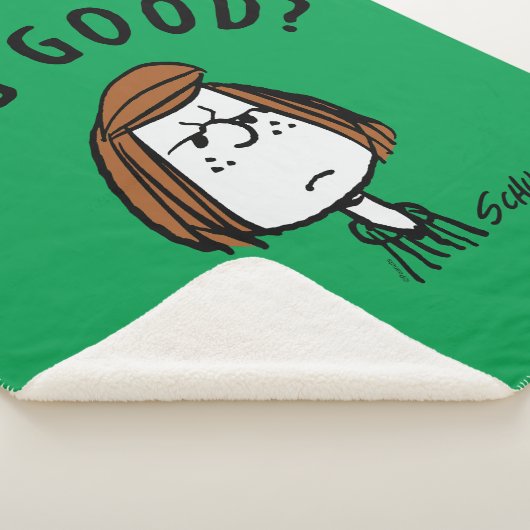 Peanuts | Peppermint Patty Ben je goed? Sherpa Deken (3/4)