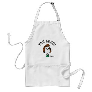 Peanuts   Peppermint Patty Ben je goed? Standaard Schort