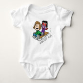 Peanuts | Peppermint Patty & Marcie Sled Riding Romper (Voorkant)