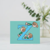 Peanuts | Peppermint Patty Sleepy Z Briefkaart (Staand voorkant)