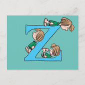 Peanuts | Peppermint Patty Sleepy Z Briefkaart (Voorkant)