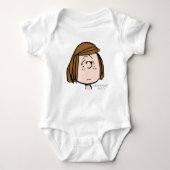 Peanuts | Peppermint Patty Verward gezicht Romper (Voorkant)
