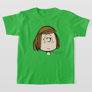 Peanuts   Peppermint Patty Verward gezicht T-shirt