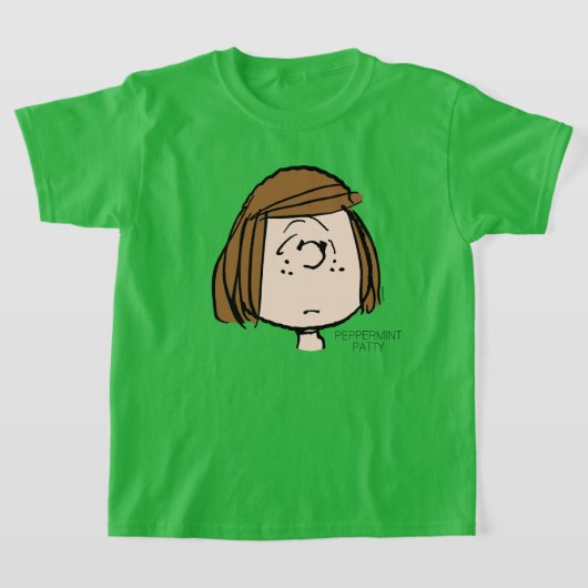 Peanuts | Peppermint Patty Verward gezicht T-shirt (Laagn)