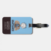 Peanuts | Pigpen De wereld heeft rommelige mensen  Bagagelabel (Achterkant horizontaal)