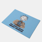 Peanuts | Pigpen De wereld heeft rommelige mensen Deurmat (Schuin)