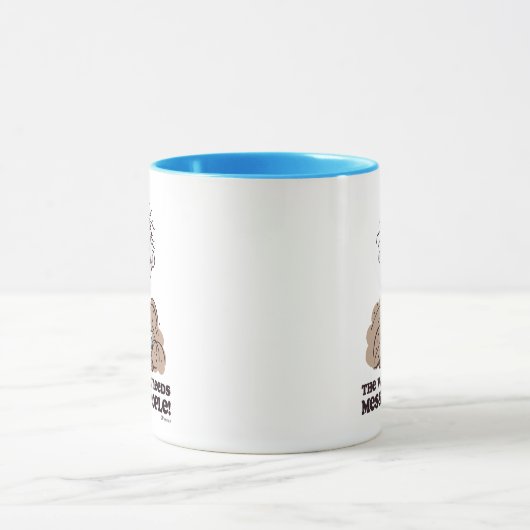 Peanuts | Pigpen De wereld heeft rommelige mensen Mok (Midden)