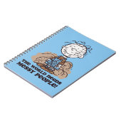 Peanuts | Pigpen De wereld heeft rommelige mensen Notitieboek (Linkerzijde)