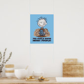 Peanuts | Pigpen De wereld heeft rommelige mensen Poster (Keuken)