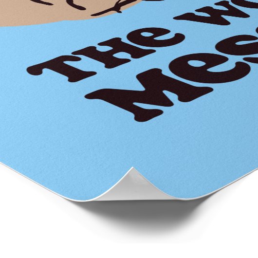 Peanuts | Pigpen De wereld heeft rommelige mensen Poster (Hoek)