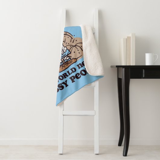 Peanuts | Pigpen De wereld heeft rommelige mensen Sherpa Deken (In situ)