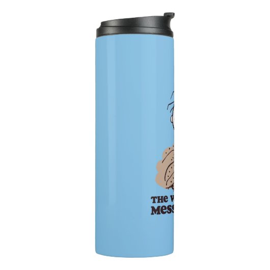 Peanuts | Pigpen De wereld heeft rommelige mensen  Thermosbeker (Gedraaid links)