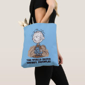 Peanuts | Pigpen De wereld heeft rommelige mensen Tote Bag (Dichtbij)