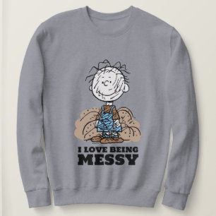 Peanuts Pigpen De wereld heeft rommelige mensen Trui