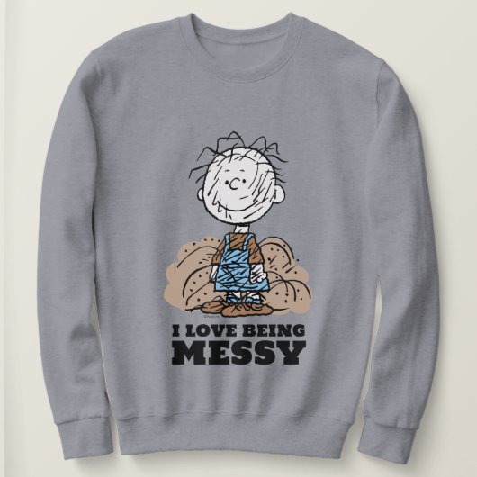 Peanuts | Pigpen De wereld heeft rommelige mensen  Trui (Design voorkant)