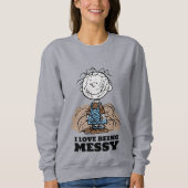 Peanuts | Pigpen De wereld heeft rommelige mensen  Trui (Voorkant)