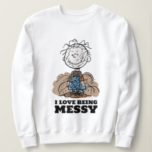 Peanuts Pigpen De wereld heeft rommelige mensen Trui