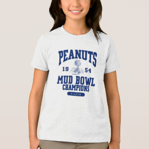 Peanuts   Pigpen Mud Bowl Champions 1954 Tri-Blend Shirt