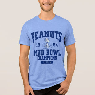 Peanuts   Pigpen Mud Bowl Champions 1954 Tri-Blend Shirt