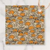 Peanuts Pumpkin Baby shower - Dank u wel Bedankjes Labels (Achterkant)