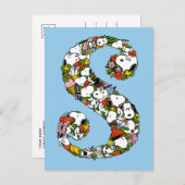 Peanuts | S is voor Snoopy Briefkaart (Voorkant / Achterkant)