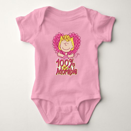 Peanuts | Sally 100% Adoreerbaar Romper (Voorkant)