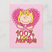 Peanuts | Sally 100% Schattig Briefkaart (Voorkant)