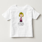 Peanuts | Sally Brown Kinder Shirts (Voorkant)