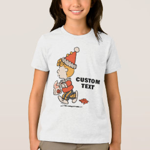Peanuts Sally Clown Kostuum Halloween Tri-Blend Shirt