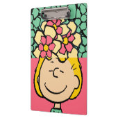 Peanuts | Sally half & half bloemen Klembord (Links)