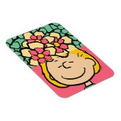Peanuts | Sally half & half bloemen Magneet (Rechterzijde)