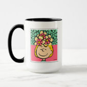 Peanuts | Sally half & half bloemen Mok (Links)