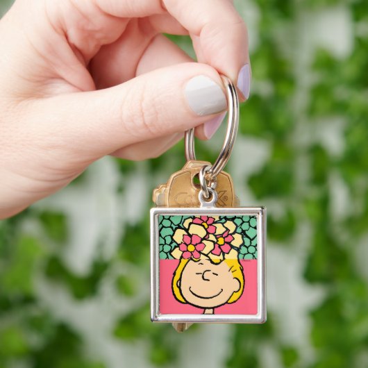 Peanuts | Sally half & half bloemen Sleutelhanger (Hand)