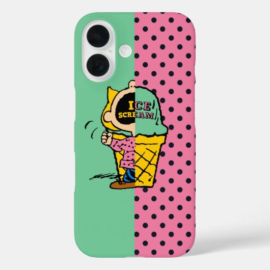 Peanuts | Sally Ice Cream Half & Half Case-Mate iPhone Case (Achterkant)