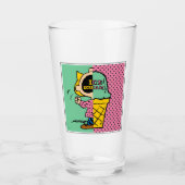 Peanuts | Sally Ice Cream Half & Half Glas (Voorkant)