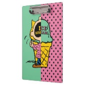 Peanuts | Sally Ice Cream Half & Half Klembord (Links)