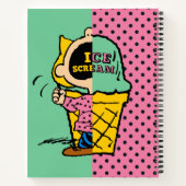 Peanuts | Sally Ice Cream Half & Half Notitieboek (Achterkant)