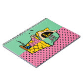 Peanuts | Sally Ice Cream Half & Half Notitieboek (Linkerzijde)